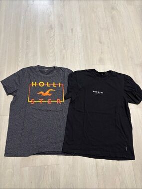 🔥BUNDLESALE Mens M Hollister & Sonneti London Tee Shirts Tshirts